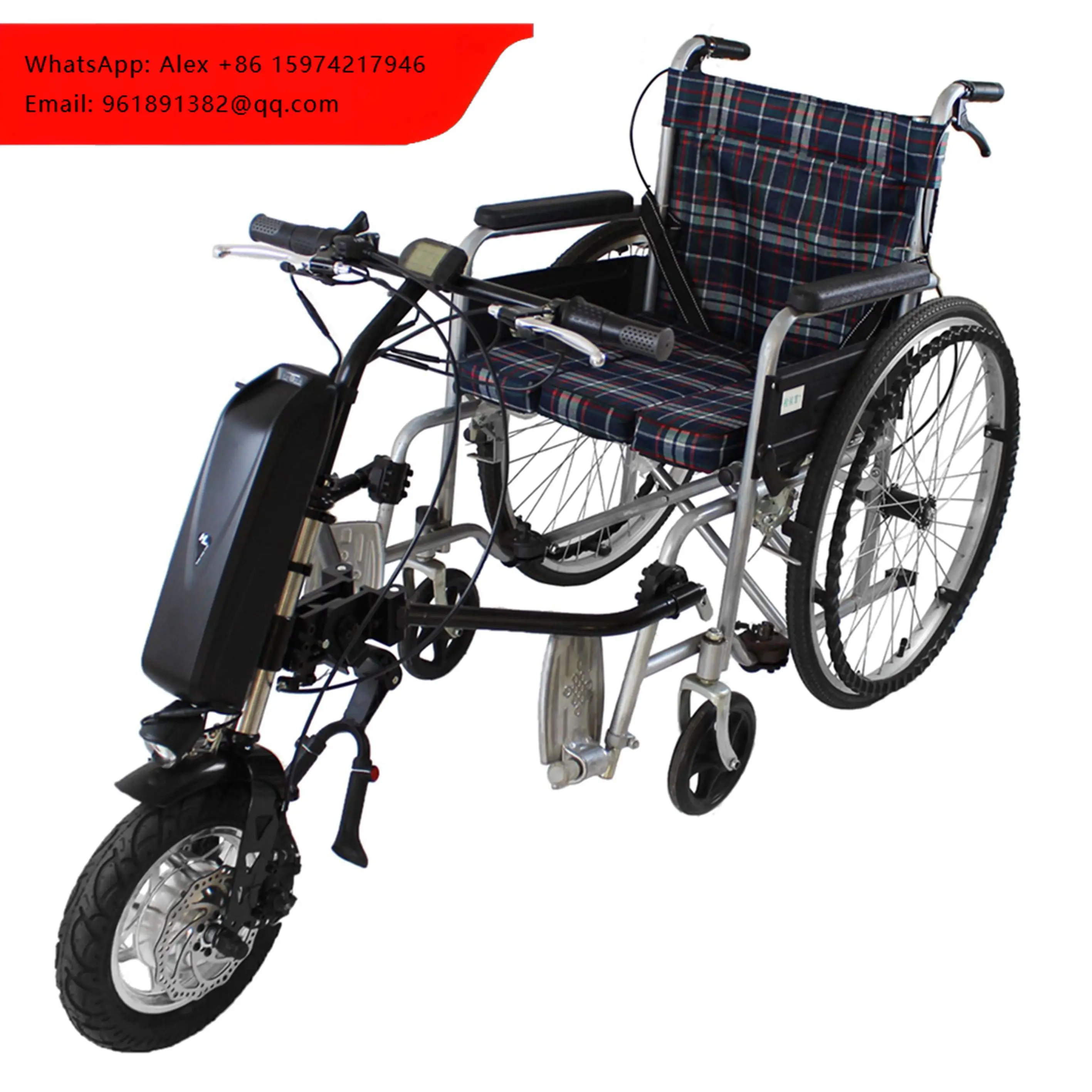 16Inch Tire Electronic Wheelchair Motor 350W Electric Handcycle Wheelchair Conversion Kit
16Inch Tire Electronic Wheelchair Motor 350W Electric Handcycle Wheelchair Conversion Kit