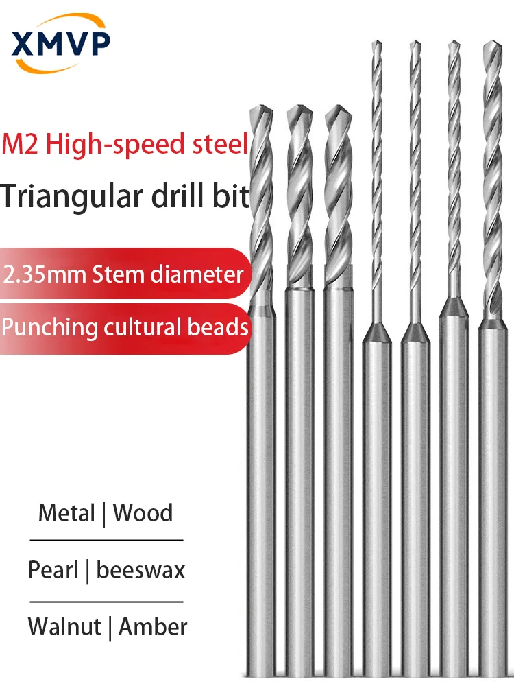 High-speed steel twist drill bit with 2.35mm handle extension, suitable for twist drill, electric drill, woodworking, figurine m
High-speed steel twist drill bit with 2.35mm handle extension, suitable for twist drill, electric drill, woodworking, figurine m