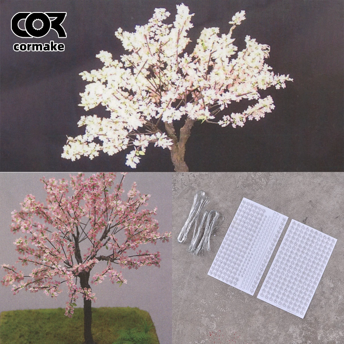 Scale model kit Building plant cherry tree leaf cherry blossom sand table diorama models 1/32 1:35 1/48
Scale model kit Building plant cherry tree leaf cherry blossom sand table diorama models 1/32 1:35 1/48