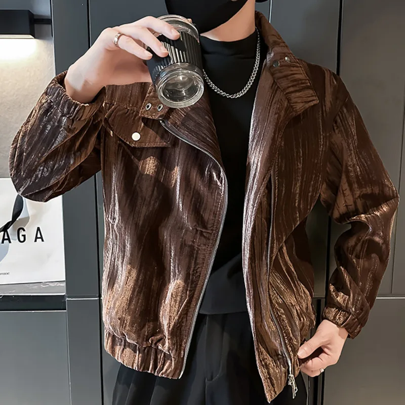 Luxury Asymmetrical Zipper Jacket Men Casual Solid Color Men Jacket Coat Fashion Brand Jacket Punk Club Outfit Leisure Jacket
Luxury Asymmetrical Zipper Jacket Men Casual Solid Color Men Jacket Coat Fashion Brand Jacket Punk Club Outfit Leisure Jacket