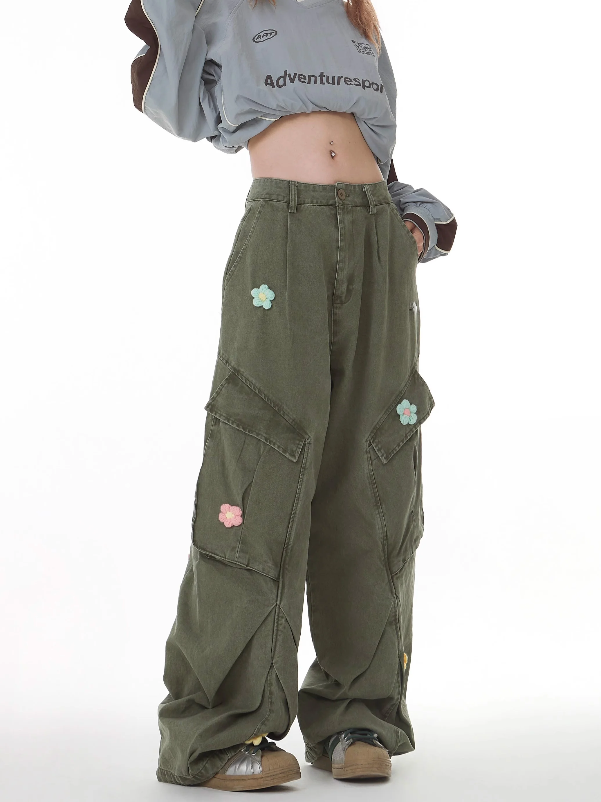 Американские джинсы с вышивкой в стиле ретро, прямые брюки для спецодежды, повседневные брюки для мужчин и женщин, всесезонные брюки с вышивкой
Американские джинсы с вышивкой в стиле ретро, прямые брюки для спецодежды, повседневные брюки для мужчин и женщин, всесезонные брюки с вышивкой