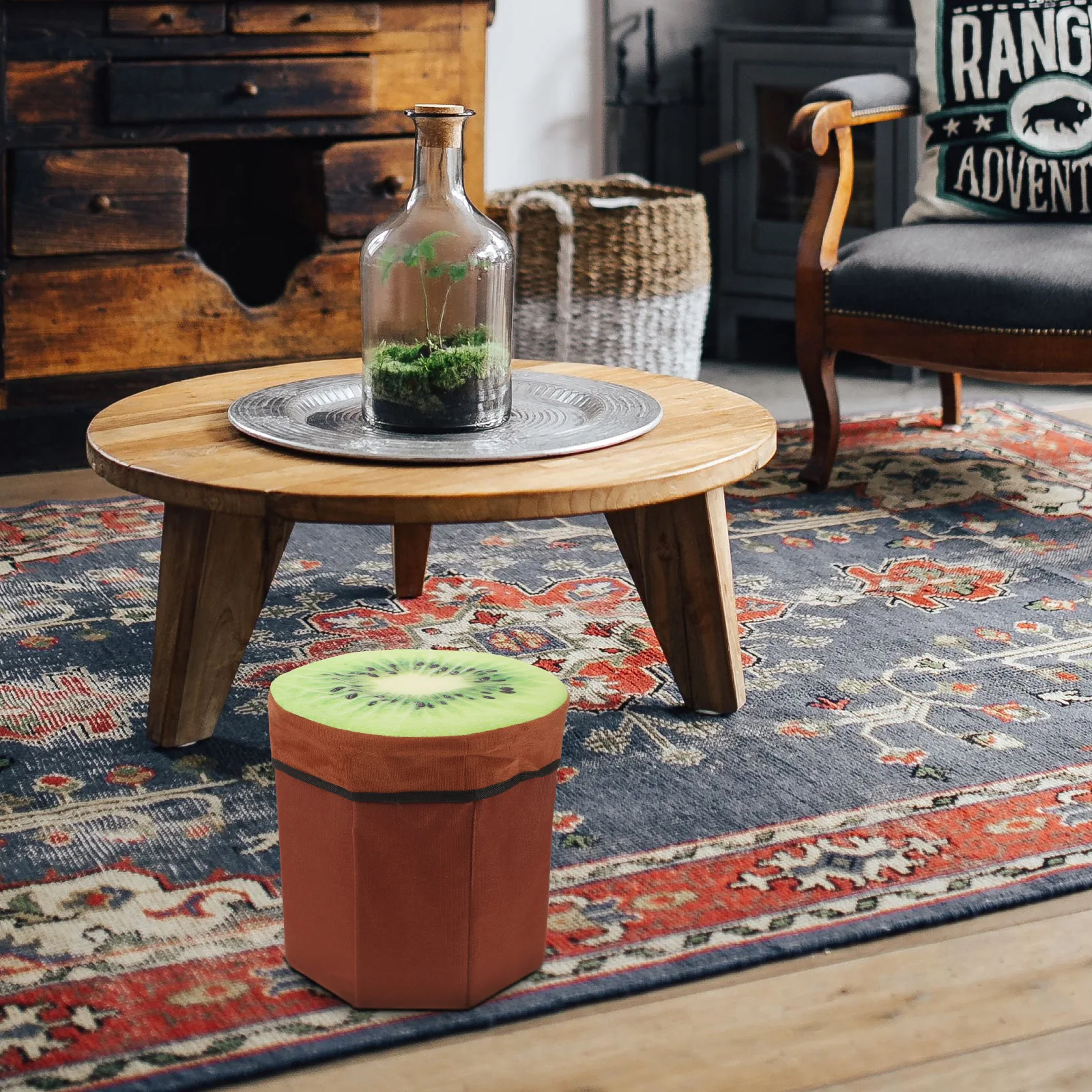 Fruit Velvet Storage Box Stool Seat Folding Small with Stools Footstool
Fruit Velvet Storage Box Stool Seat Folding Small with Stools Footstool