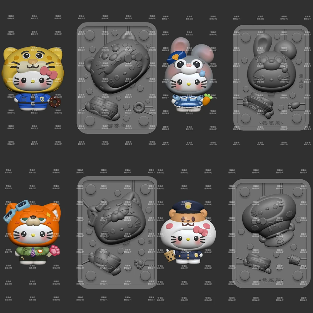 Kawaii Anime Hello Kitty 3D Acrylic Silicone Nail Art Mold Cartoon Cowboy Leopard Rabbit Fox Hamster Diy Design Nail Art Mold
Kawaii Anime Hello Kitty 3D Acrylic Silicone Nail Art Mold Cartoon Cowboy Leopard Rabbit Fox Hamster Diy Design Nail Art Mold