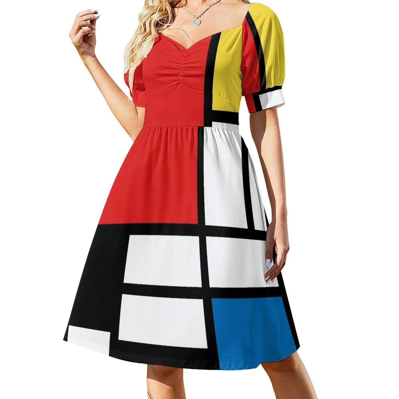 My Mondrian Short Sleeved Dress women long dresses luxury women's party dress evening prom Summer skirt dress women summer
My Mondrian Short Sleeved Dress women long dresses luxury women's party dress evening prom Summer skirt dress women summer