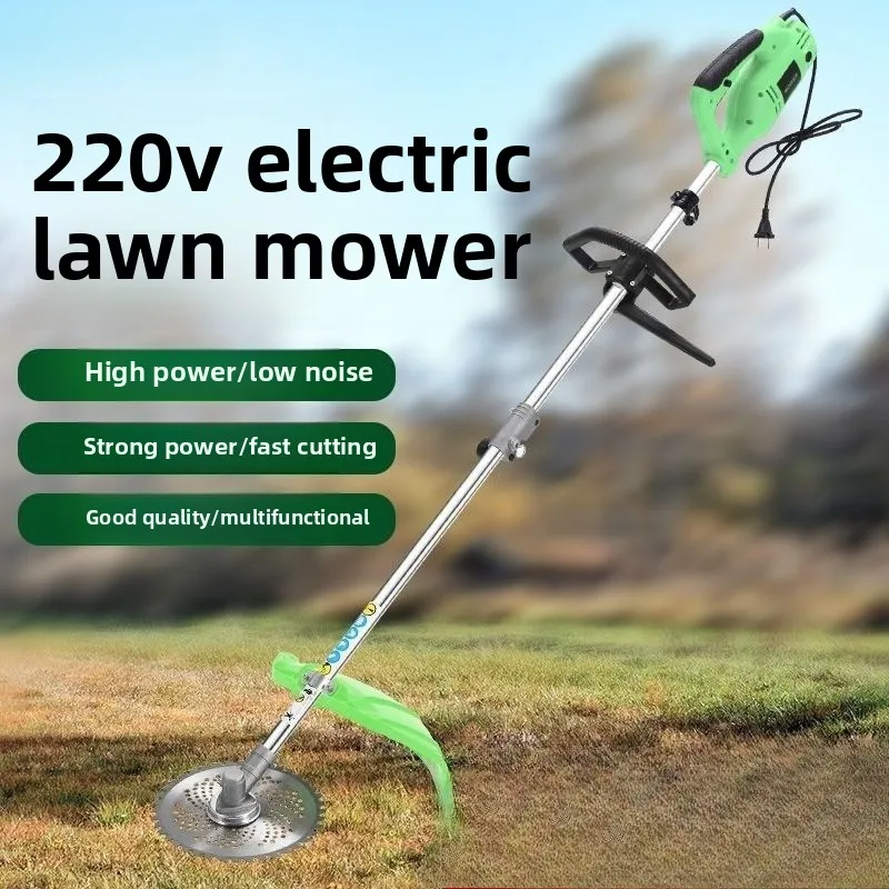 Lawn Mower Plug-in Electric Agricultural Multi-function High-power Household Lawn Mower
Lawn Mower Plug-in Electric Agricultural Multi-function High-power Household Lawn Mower
