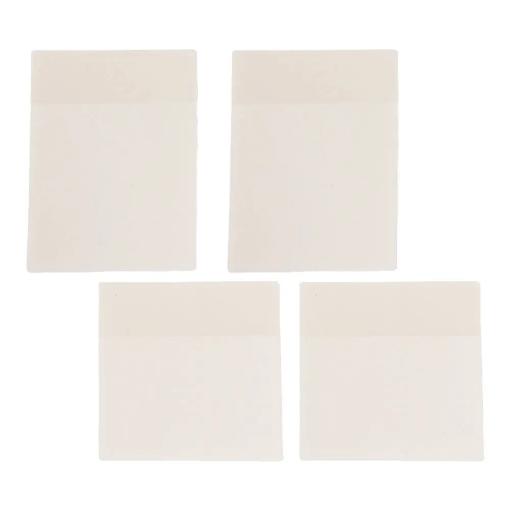 4pcs Memo Stickers Self Adhesive Transparent Design Long Lasting Use Office Supplies Student Notebook
4pcs Memo Stickers Self Adhesive Transparent Design Long Lasting Use Office Supplies Student Notebook
