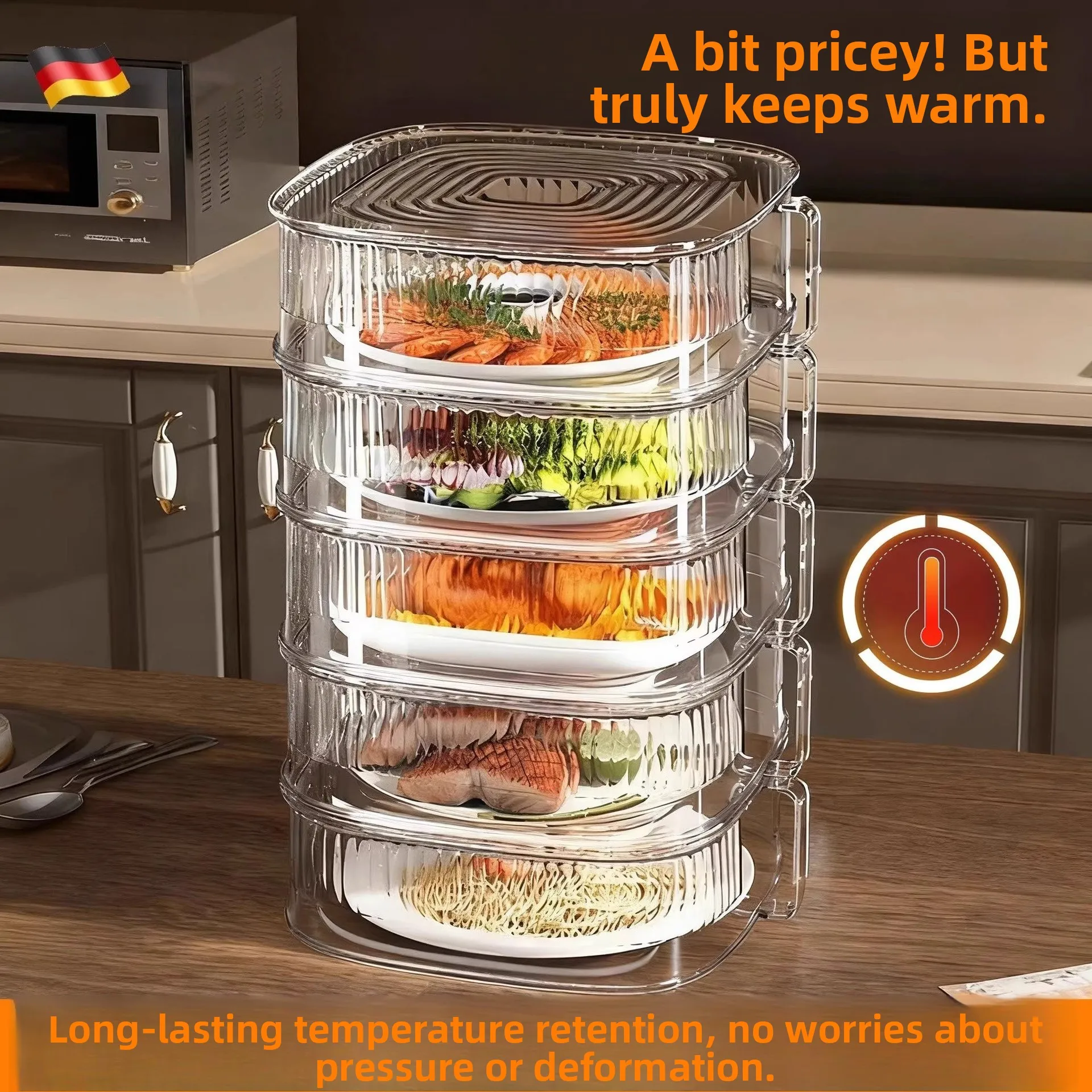 Insulated Kitchen Table Cover Dustproof Multi-layer Storage Rack Freshness Preservation Home Use Dining Table Cover
Insulated Kitchen Table Cover Dustproof Multi-layer Storage Rack Freshness Preservation Home Use Dining Table Cover