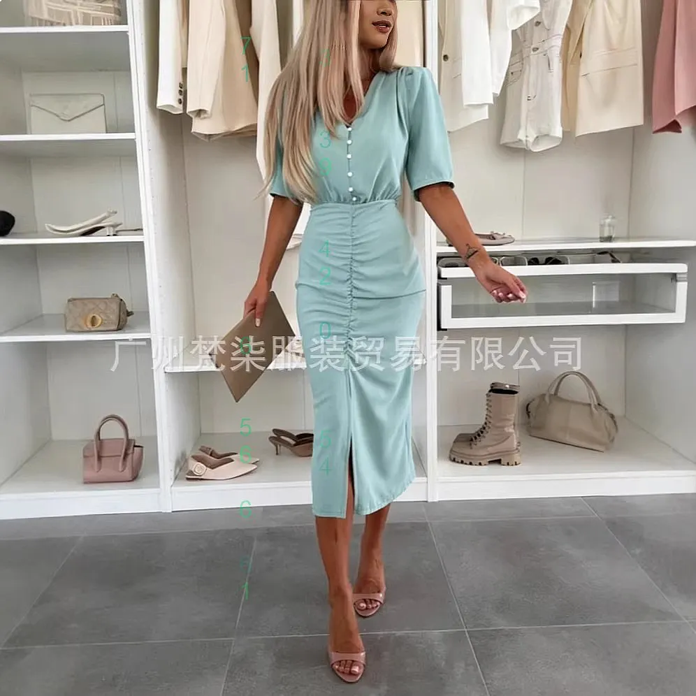 Elegant Solid Bodycon Dress Dresses Spring Summer Sexy High Slit Long Slim Fitted Jumpsuit Playsuit Matching Set Evening Dress
Elegant Solid Bodycon Dress Dresses Spring Summer Sexy High Slit Long Slim Fitted Jumpsuit Playsuit Matching Set Evening Dress