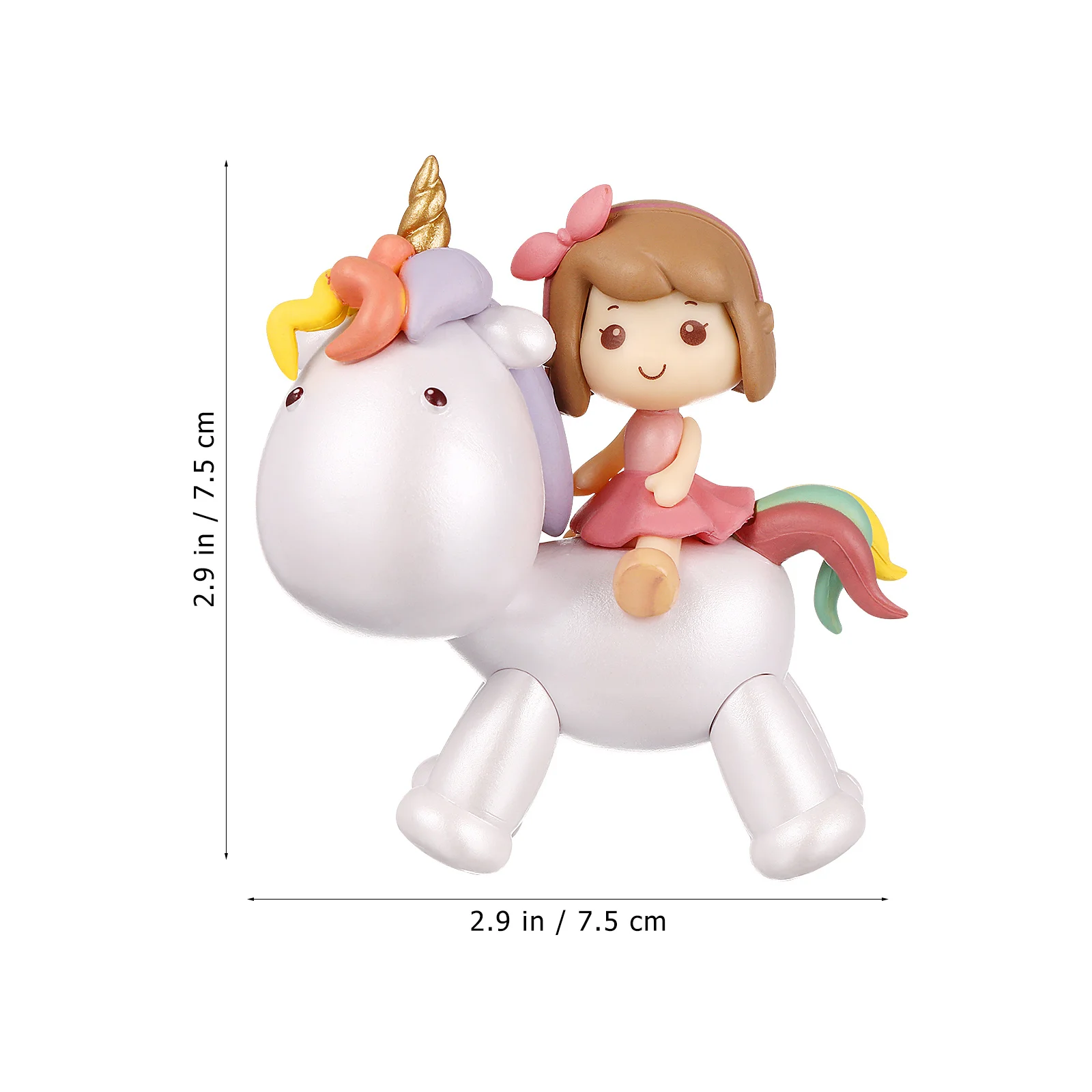 Cartoon Mini Unicorn Desktop Ornament Resin Decoration for Cake Car Bedroom Office Decor Unicorn Ornament
Cartoon Mini Unicorn Desktop Ornament Resin Decoration for Cake Car Bedroom Office Decor Unicorn Ornament
