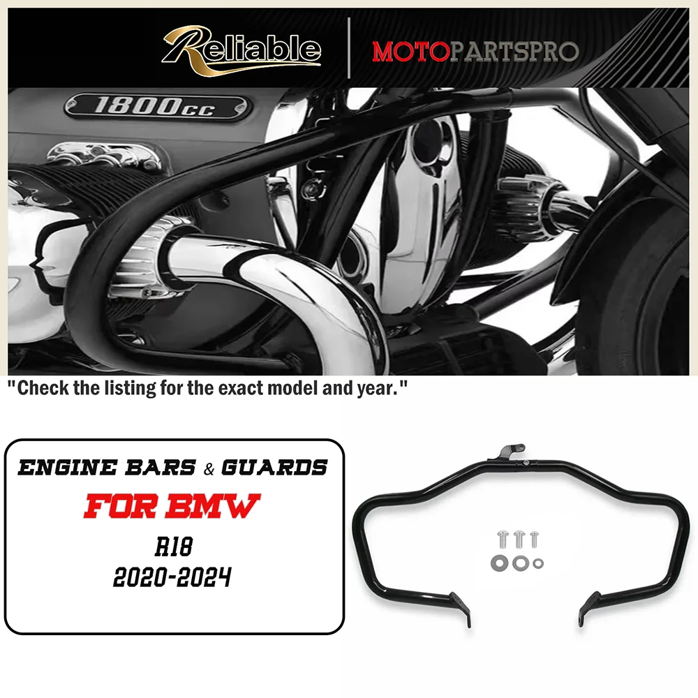 Motorcycle Highway Crash Bars Engine Guard Bumper Stunt Cage Protector for BMW R18B R18TC R18 Classic TC R18B R18B 2020-2024
Motorcycle Highway Crash Bars Engine Guard Bumper Stunt Cage Protector for BMW R18B R18TC R18 Classic TC R18B R18B 2020-2024