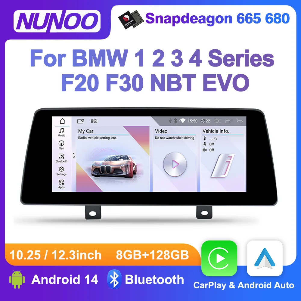 Беспроводной CarPlay на базе Qualcomm Android 14 для BMW F20 F30 F21 F22 F31 F32 F33 F34 F36: мультимедийный видеоплеер, автомагнитола, GPS-навигация
Беспроводной CarPlay на базе Qualcomm Android 14 для BMW F20 F30 F21 F22 F31 F32 F33 F34 F36: мультимедийный видеоплеер, автомагнитола, GPS-навигация