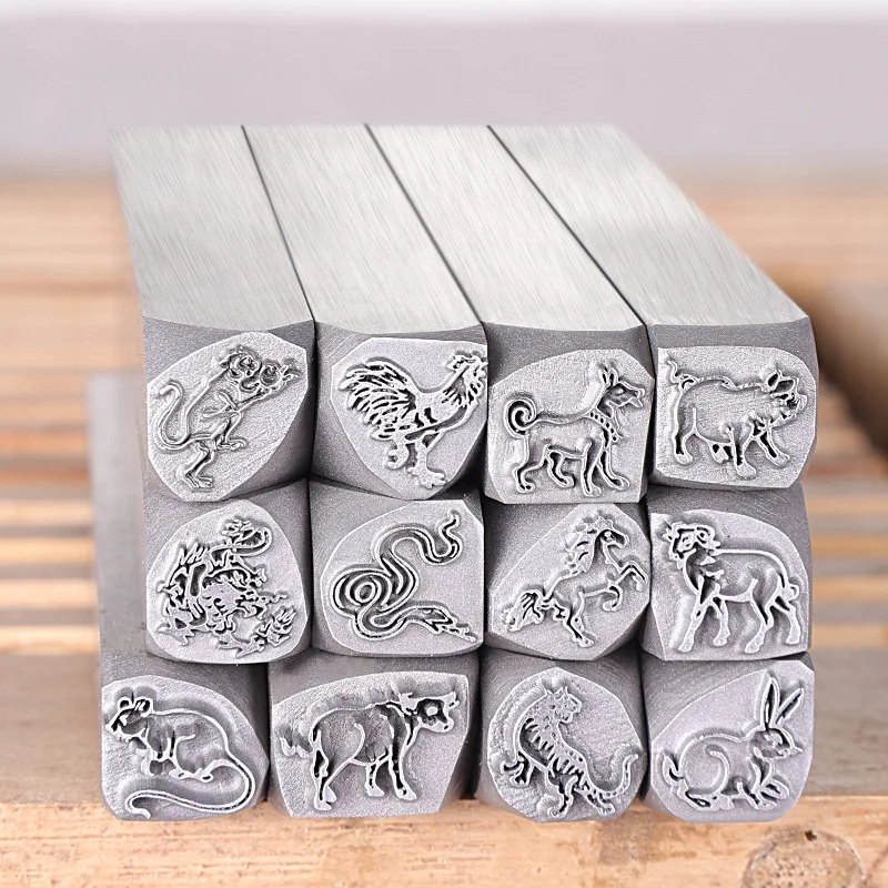 Chinese Zodiac Auspicious Sayings Jewellery Steel Stamp Bracelet Necklace Engraving Knife Hand-hammered Engraving Mould Tool
Chinese Zodiac Auspicious Sayings Jewellery Steel Stamp Bracelet Necklace Engraving Knife Hand-hammered Engraving Mould Tool