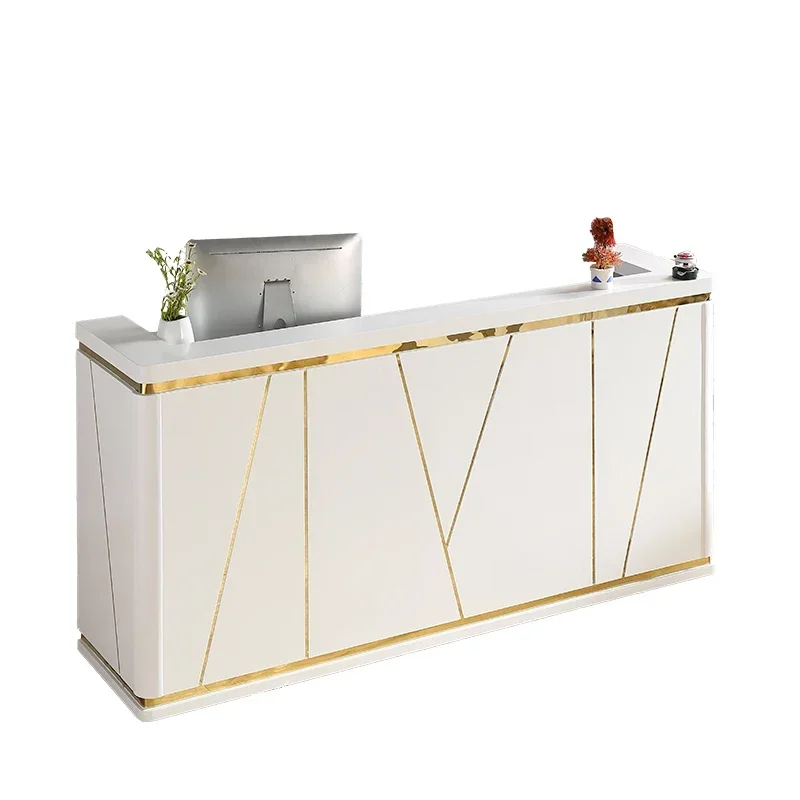 #Restaurant Front Reception Desk Podium Lectern Bar Modern Office Cash Counter Desk Restaurant Modern Bureau Hotel Furniture
#Restaurant Front Reception Desk Podium Lectern Bar Modern Office Cash Counter Desk Restaurant Modern Bureau Hotel Furniture