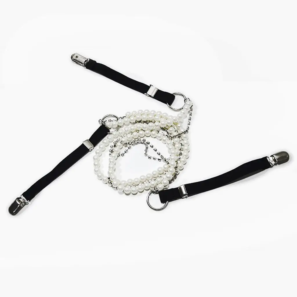 Womens Suspenders with Pearl Strap Thin Elastic Y Back Dress Pants Braces for Under Clothes Office Use
Womens Suspenders with Pearl Strap Thin Elastic Y Back Dress Pants Braces for Under Clothes Office Use