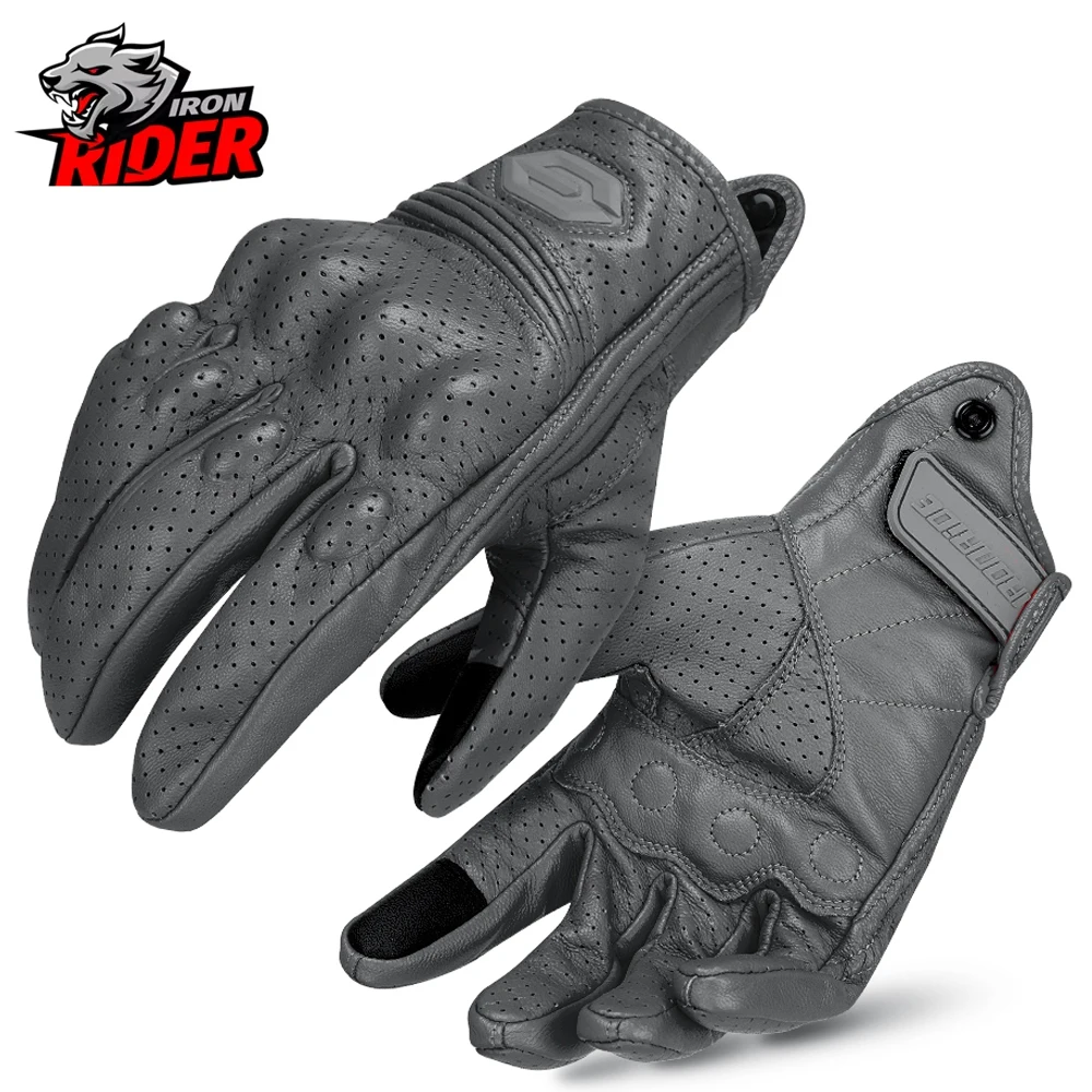 Retro Leather Motorcycle Gloves Summer Breathable Design Unisex Vintage Riding Gear With Reinforced Stitching For Men Women
Retro Leather Motorcycle Gloves Summer Breathable Design Unisex Vintage Riding Gear With Reinforced Stitching For Men Women