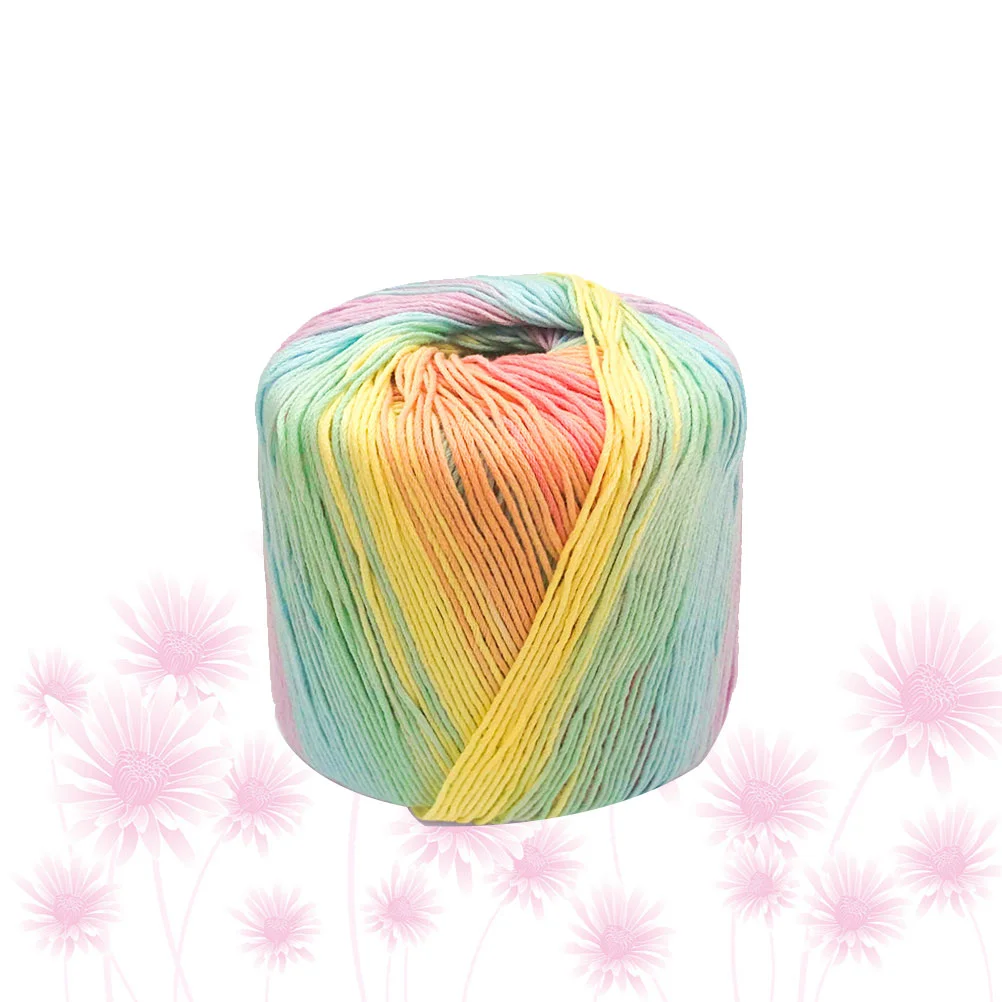 Cotton Yarn 133M Gradient Lace Thread for Knitting Crocheting Blankets Hats Scarves Gloves Shawls Festive Gifts Soft
Cotton Yarn 133M Gradient Lace Thread for Knitting Crocheting Blankets Hats Scarves Gloves Shawls Festive Gifts Soft
