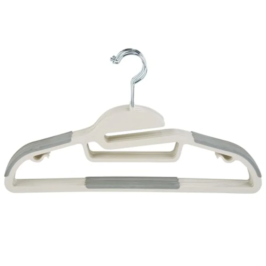 64 Pack Ultimate Hanger S-Shape Collar Saver Ultra-Thin Non-Slip Accessory Bar Belts Scarves Ties Tank Top Closet Organization
64 Pack Ultimate Hanger S-Shape Collar Saver Ultra-Thin Non-Slip Accessory Bar Belts Scarves Ties Tank Top Closet Organization
