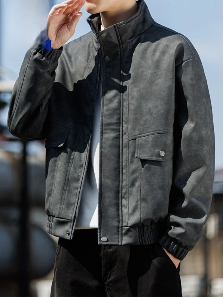 Мужское кожаное пальто Paul Thiened Fce на подкладке с воротником-стойкой, уличная рабочая одежда, мужская мода, весна-осень, новое поступление
Мужское кожаное пальто Paul Thiened Fce на подкладке с воротником-стойкой, уличная рабочая одежда, мужская мода, весна-осень, новое поступление