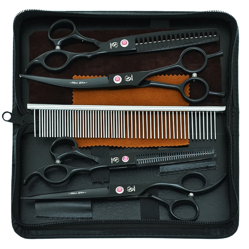 7 inch Sharp Edge Pet Grooming Scissors Steel Comb Forceps Dog Hair Cutting Shears Animals Thinning Curved Styling Tool B0034A
7 inch Sharp Edge Pet Grooming Scissors Steel Comb Forceps Dog Hair Cutting Shears Animals Thinning Curved Styling Tool B0034A