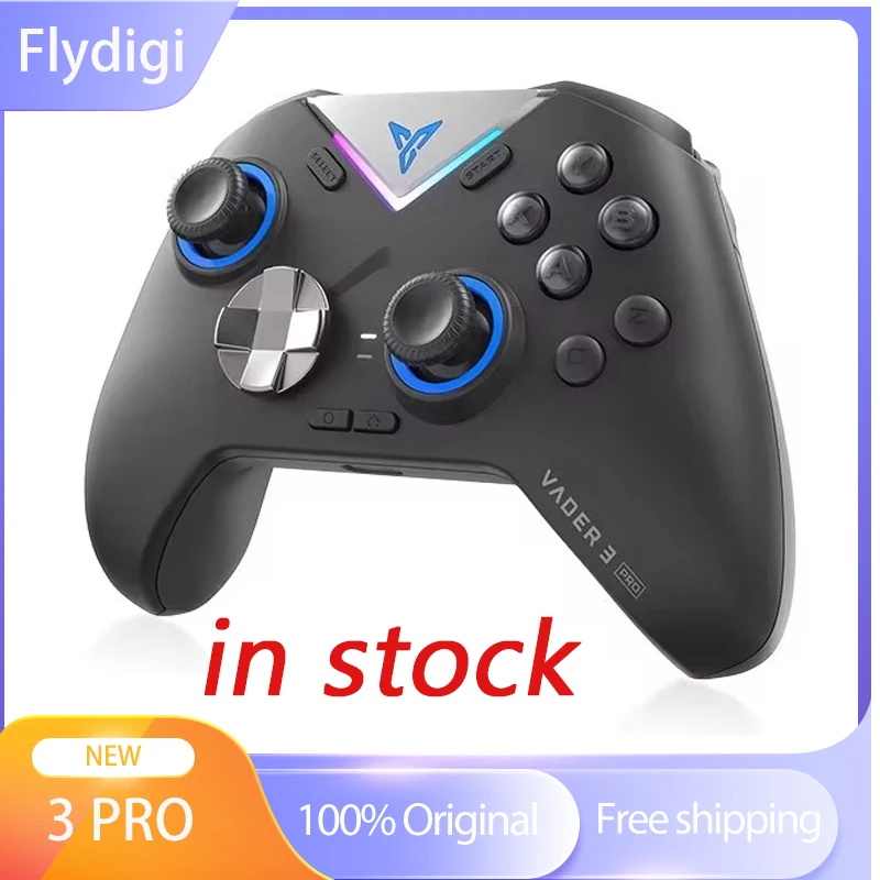 Беспроводной геймпад Flydigi Вейдер 3Pro, Rgb 3pro, Bluetooth 2,4g, линейный триггер для переключателей/ПК/Steam/Ios игр и видеоигр
Беспроводной геймпад Flydigi Вейдер 3Pro, Rgb 3pro, Bluetooth 2,4g, линейный триггер для переключателей/ПК/Steam/Ios игр и видеоигр
