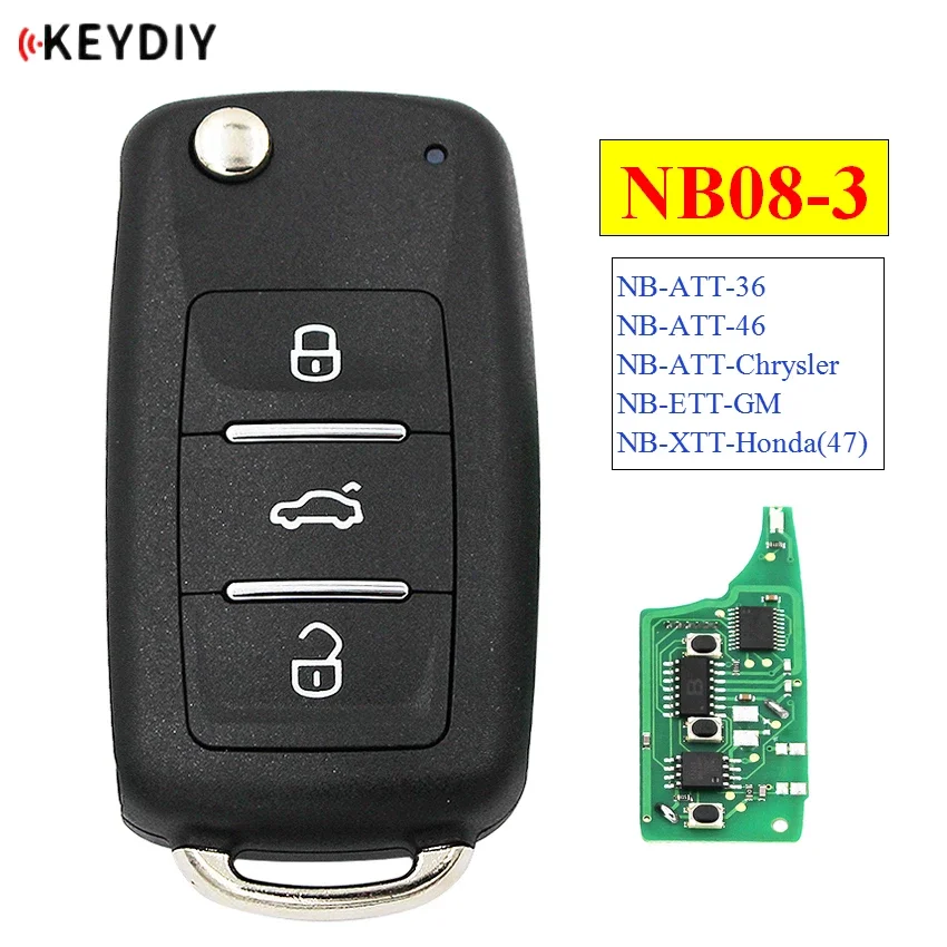 KEYDIY NB08-3 NB Series Remote Control Universal for URG200 KD-X2
KEYDIY NB08-3 NB Series Remote Control Universal for URG200 KD-X2