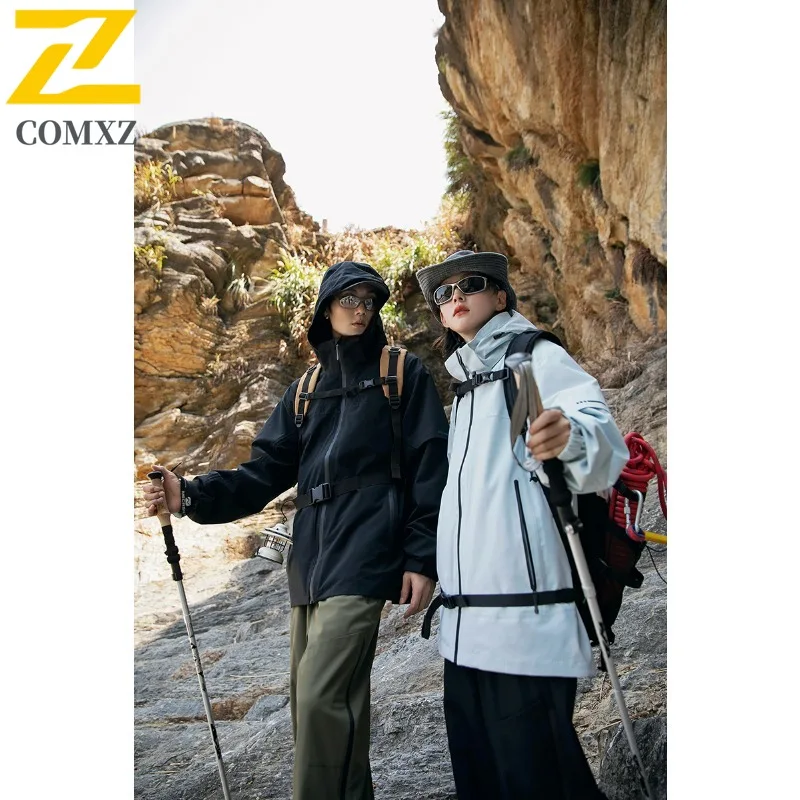 COMXZ Neutral Jacket 2025 New Hooded Solid Color Outdoor Climbing Lightweight Windbreaker High Camping Breathable Autumn Coats
COMXZ Neutral Jacket 2025 New Hooded Solid Color Outdoor Climbing Lightweight Windbreaker High Camping Breathable Autumn Coats