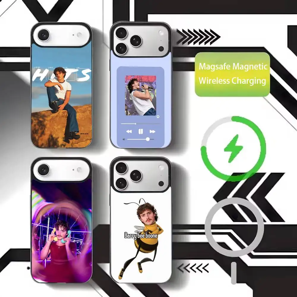 B-Benson Boone Singer Phone Case For iPhone17,16,15,14,13,12,11 Plus,Pro Max Magnetic For Magsafe Wireless Charging
B-Benson Boone Singer Phone Case For iPhone17,16,15,14,13,12,11 Plus,Pro Max Magnetic For Magsafe Wireless Charging