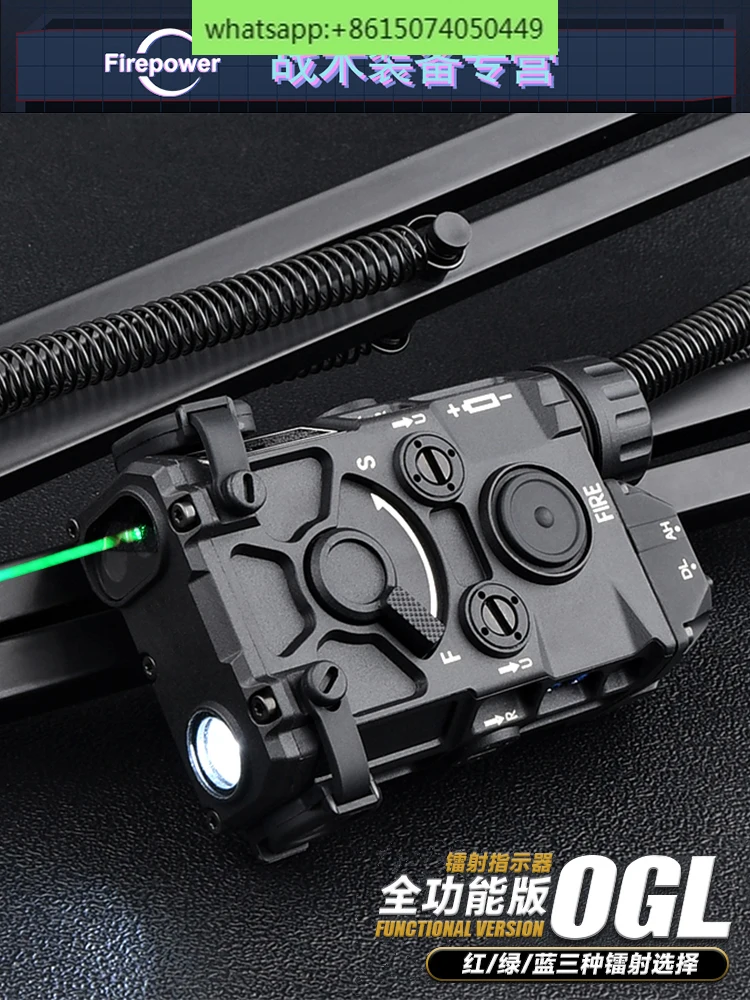 Laser Indicator OGL Nylon Laser Lamp Battery Box High Power Cable IR Infrared Sight
Laser Indicator OGL Nylon Laser Lamp Battery Box High Power Cable IR Infrared Sight