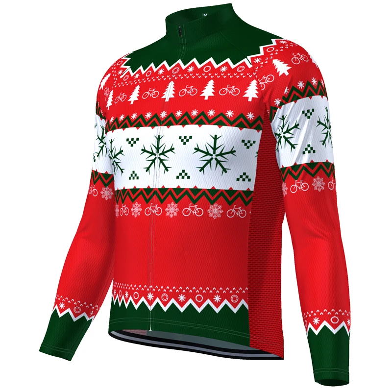 Christmas Long Sleeve Shirt Road Cycling Wear Men Bicycle Top Bike Sweater Motocross Jacket Hiking Jersey Clothes Gel Fitness
Christmas Long Sleeve Shirt Road Cycling Wear Men Bicycle Top Bike Sweater Motocross Jacket Hiking Jersey Clothes Gel Fitness