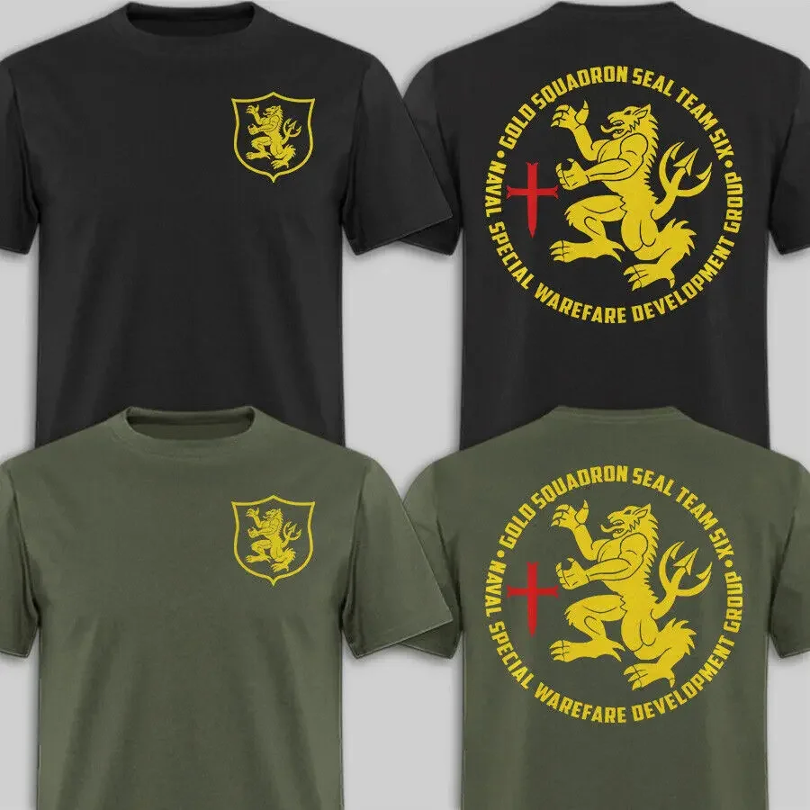 NSWDG Devgru Gold Squadron Seal Team Six T-Shirt 100% Cotton O-Neck Summer Short Sleeve Casual Mens Size S-5XL
NSWDG Devgru Gold Squadron Seal Team Six T-Shirt 100% Cotton O-Neck Summer Short Sleeve Casual Mens Size S-5XL