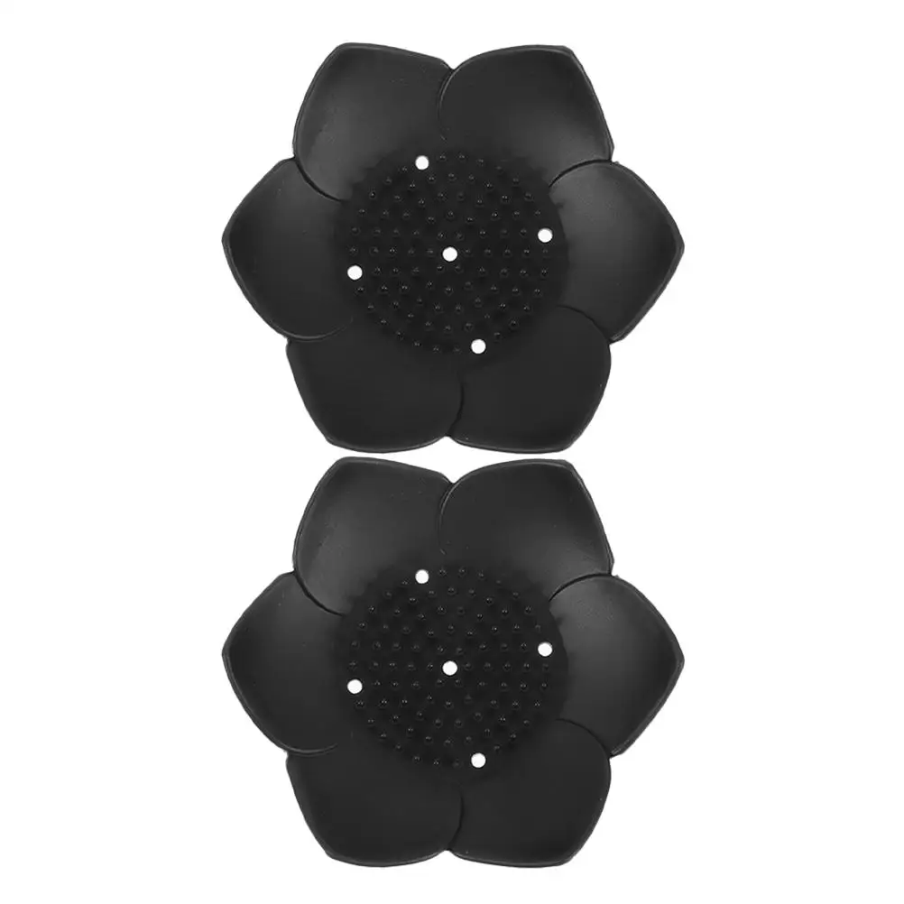 2Pcs Black Soap Dish Holder Self Draining Tray Kitchen Bathroom Sponge Stand Bathroom Soap Rest Caps Compact Stylish
2Pcs Black Soap Dish Holder Self Draining Tray Kitchen Bathroom Sponge Stand Bathroom Soap Rest Caps Compact Stylish