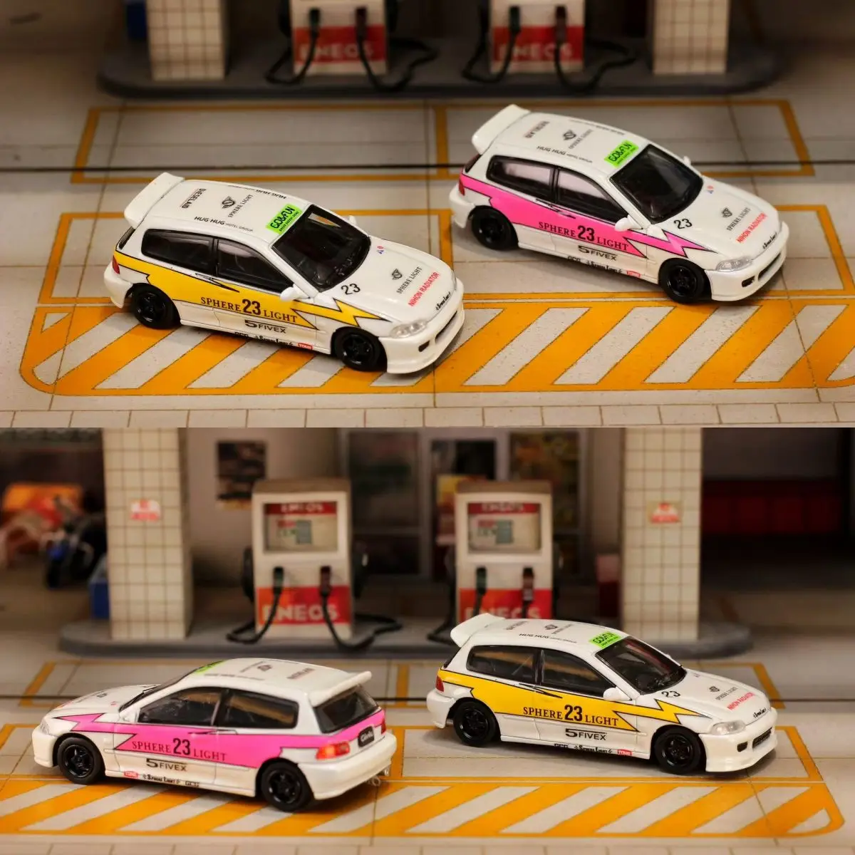 SW 1:64 Honda Civic EG6 Lightning Livery Alloy Diecast Model Car Collectible Gift Static Display
SW 1:64 Honda Civic EG6 Lightning Livery Alloy Diecast Model Car Collectible Gift Static Display