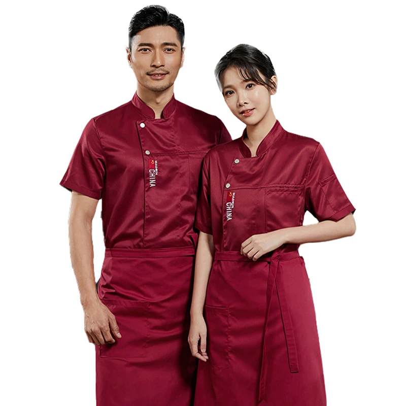 Men's Kitchen Uniforms Hotel Chef's Jacket Cook Coat Waiter Uniforms Restaurant Cook Clothing Bakery Cafe Waiter Workwear
Men's Kitchen Uniforms Hotel Chef's Jacket Cook Coat Waiter Uniforms Restaurant Cook Clothing Bakery Cafe Waiter Workwear