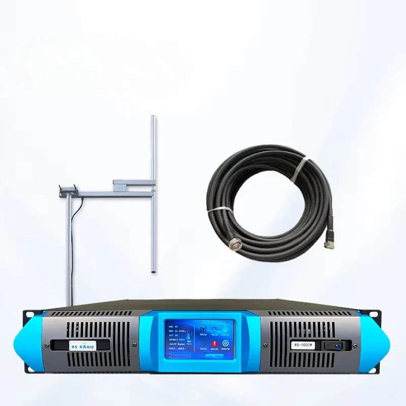 Touch Screen 300W FM Transmitter Radio Television Broadcasting Equipment Kit
Touch Screen 300W FM Transmitter Radio Television Broadcasting Equipment Kit