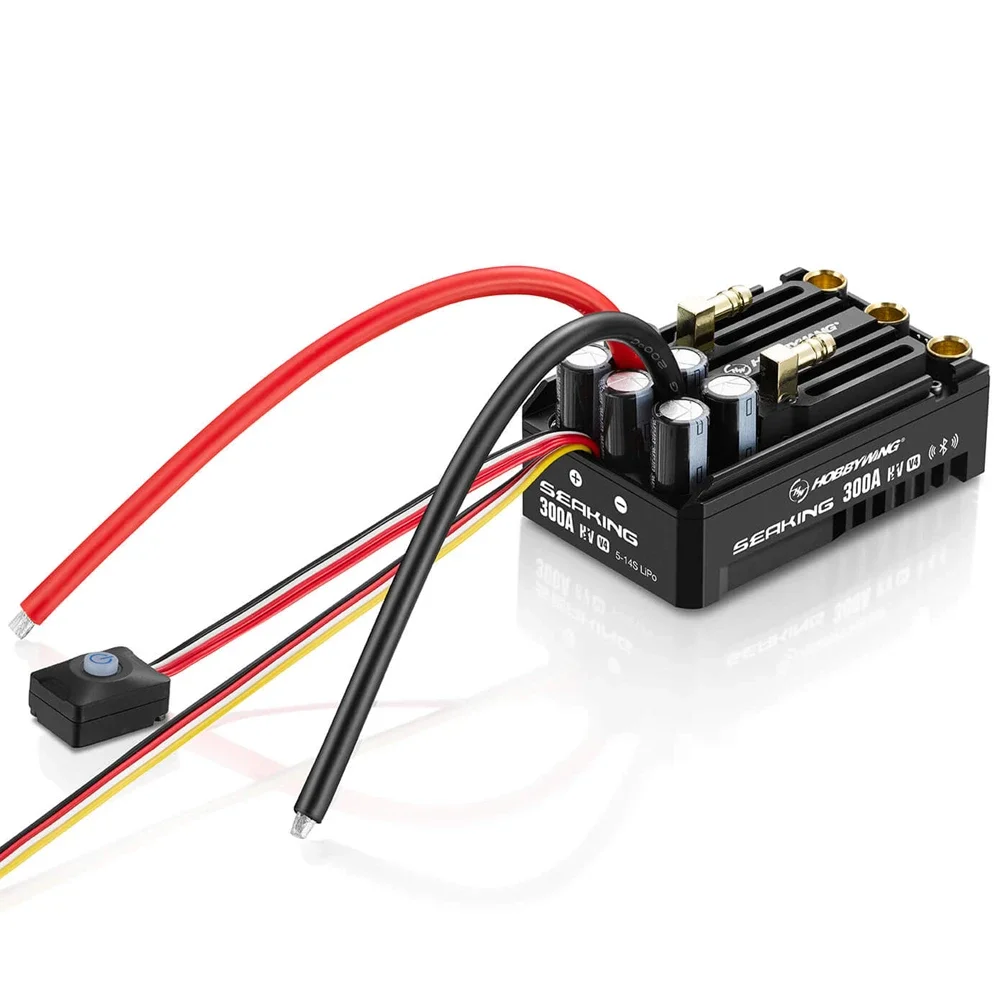 Горячий HOBBYWING Seaking ESC 200A 300A HV V4 Водонепроницаемый lP67 Встроенный Bluetooth Встроенный BEC 6 В/8,4 В Подходит для лодок 140/180 см
Горячий HOBBYWING Seaking ESC 200A 300A HV V4 Водонепроницаемый lP67 Встроенный Bluetooth Встроенный BEC 6 В/8,4 В Подходит для лодок 140/180 см