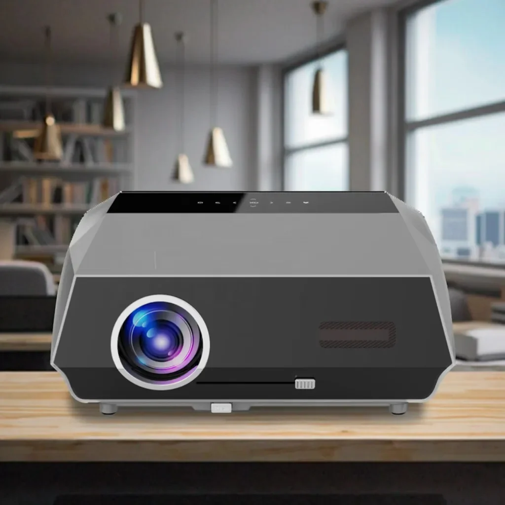 Original Portable 14300 Lumens 1920x1080P Android Full HD LED Headlight Image Projector
Original Portable 14300 Lumens 1920x1080P Android Full HD LED Headlight Image Projector
