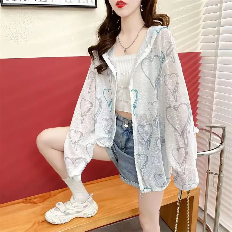 Print Outdoor Breathable Sunscreen Clothing Women Summer Uv Protection Open Shirt Lightweight Fishing Sun Protection Coat
Print Outdoor Breathable Sunscreen Clothing Women Summer Uv Protection Open Shirt Lightweight Fishing Sun Protection Coat