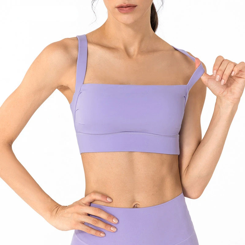 Padded Sport Bra High Support Square Neck Shock Absorber Open Back Underwear Women's Running Yoga Vest Fitness Gym Crop Tank Top
Padded Sport Bra High Support Square Neck Shock Absorber Open Back Underwear Women's Running Yoga Vest Fitness Gym Crop Tank Top