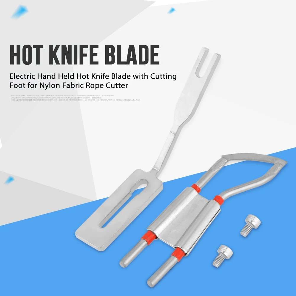 Hand Held Hot Knife Blade Electric Hand Held Hot Knife Blade with Cutting Foot for Nylon Fabric Rope Cutter Hot Knife Blade
Hand Held Hot Knife Blade Electric Hand Held Hot Knife Blade with Cutting Foot for Nylon Fabric Rope Cutter Hot Knife Blade