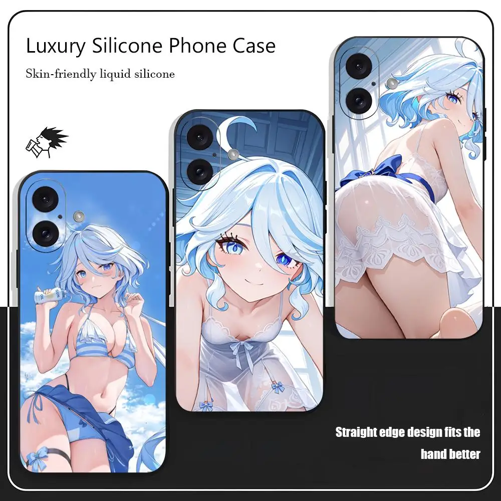 Game Genshin Impact Furina Phone Case For iPhone 17 16 15 14 13 12 X XR XS 8 Plus Mini Pro Max Soft black Shockproof Cover
Game Genshin Impact Furina Phone Case For iPhone 17 16 15 14 13 12 X XR XS 8 Plus Mini Pro Max Soft black Shockproof Cover
