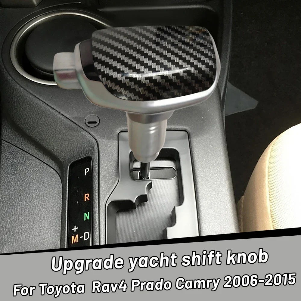 Fake Carbon Fiber Yacht Shift Knob Gear Lever Shifter for Toyota RAV4 Yaris L Camry Cruiser Corolla EZ 2017 Modify Interiors
Fake Carbon Fiber Yacht Shift Knob Gear Lever Shifter for Toyota RAV4 Yaris L Camry Cruiser Corolla EZ 2017 Modify Interiors