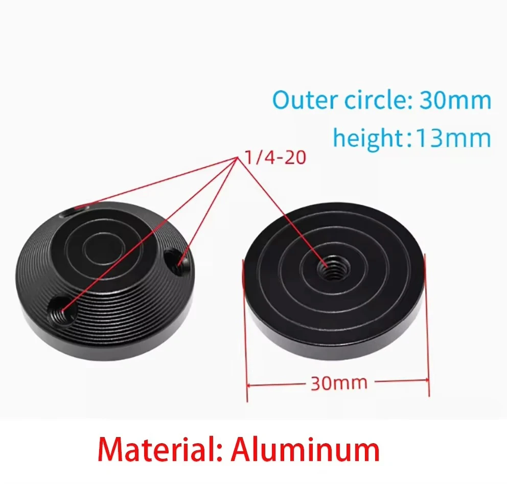2x Outdoor Camping Bracket Accessories 3 Hole Flange - (3 Hole Flange 1/4), 1/4"-20 adapter, 1/4" adapter for tripod camera etc.
2x Outdoor Camping Bracket Accessories 3 Hole Flange - (3 Hole Flange 1/4), 1/4"-20 adapter, 1/4" adapter for tripod camera etc.
