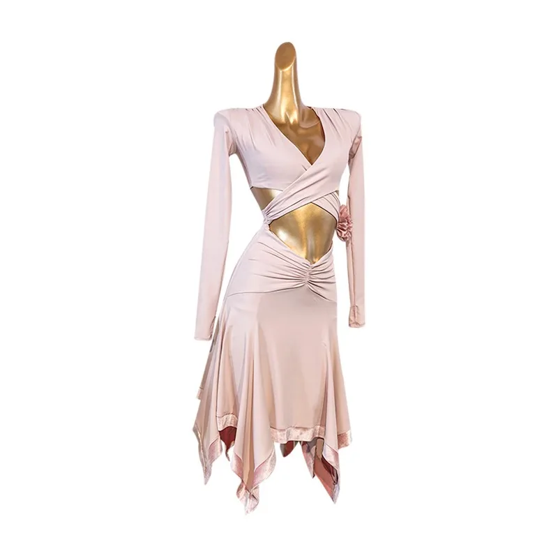 Adult new Latin dance dress, advanced practice clothes, national ballroom dance clothes
Adult new Latin dance dress, advanced practice clothes, national ballroom dance clothes
