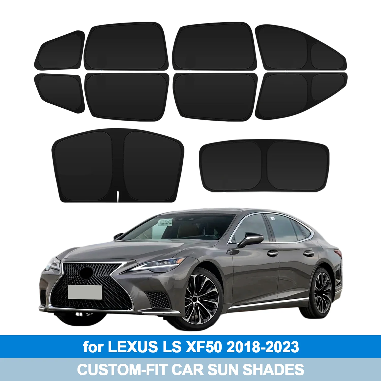 For LEXUS LS XF50 2018-2023 Windshield Sun Shade Side Window Shades Cover Sun Visor Shield Privacy Protection Car Accessories
For LEXUS LS XF50 2018-2023 Windshield Sun Shade Side Window Shades Cover Sun Visor Shield Privacy Protection Car Accessories