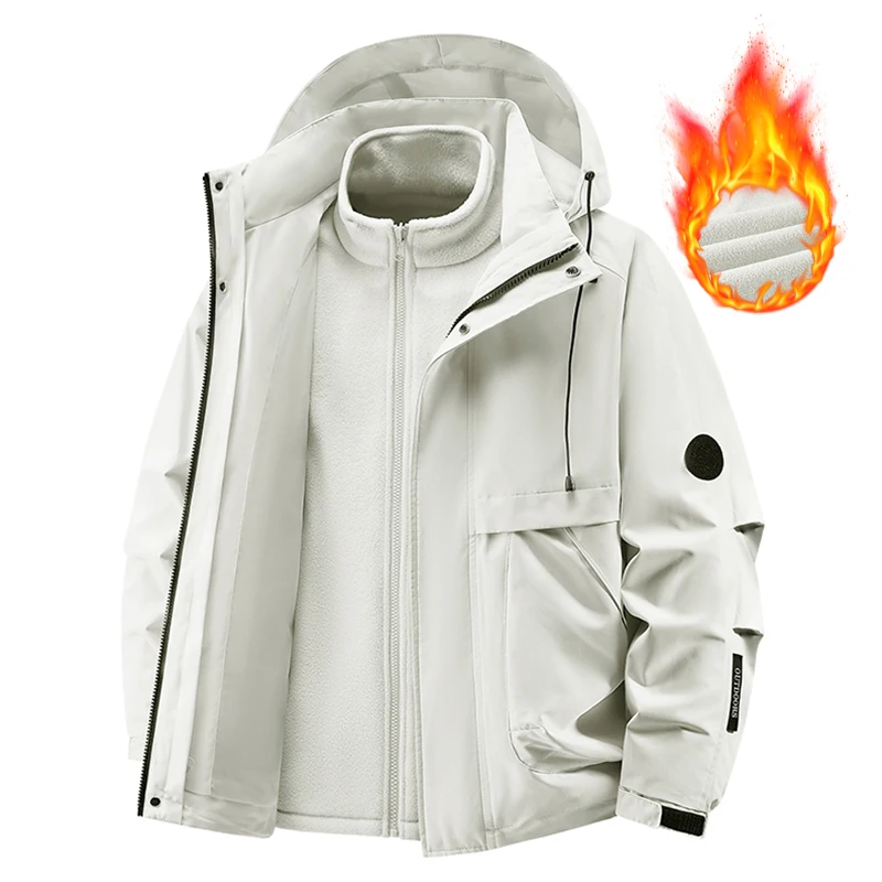 Two-pieces Sets 3 in 1 Jackets Unisex Mountain Climbing Fishing Cycling Travel Jacket Parkas Cold Resistant Water Resistant Coat
Two-pieces Sets 3 in 1 Jackets Unisex Mountain Climbing Fishing Cycling Travel Jacket Parkas Cold Resistant Water Resistant Coat