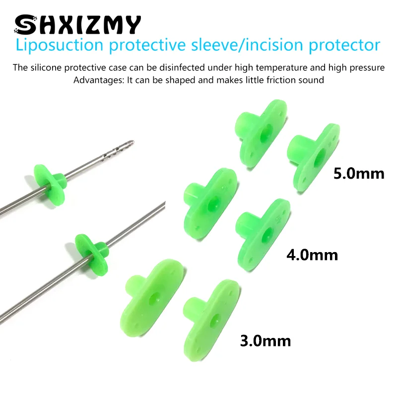 1 Pcs Skin Protector For Liposuction Cannula Needle Liposuction Tool 3.0/4.0/5.0mm Autoclavable Skin Ports Cover For Liposuction
1 Pcs Skin Protector For Liposuction Cannula Needle Liposuction Tool 3.0/4.0/5.0mm Autoclavable Skin Ports Cover For Liposuction