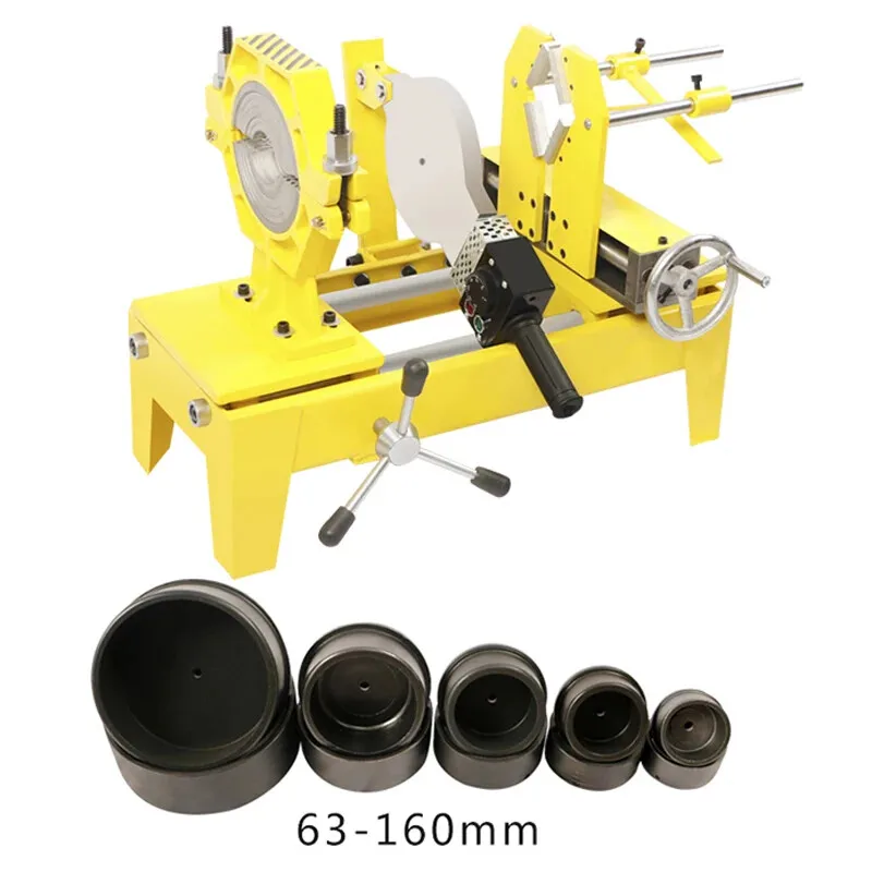 63-160mm Manual Socket Fusion Welding Machine Hand-Operated PPR PB Pipe Fitting Jointing Welder 220V
63-160mm Manual Socket Fusion Welding Machine Hand-Operated PPR PB Pipe Fitting Jointing Welder 220V
