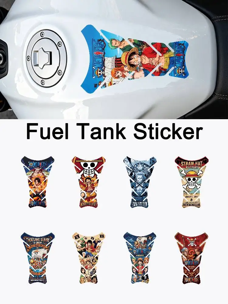 ONE PIECE Motorcycle PVC Tank Pad Tank Cap Protector Racing Sticker Universal
ONE PIECE Motorcycle PVC Tank Pad Tank Cap Protector Racing Sticker Universal