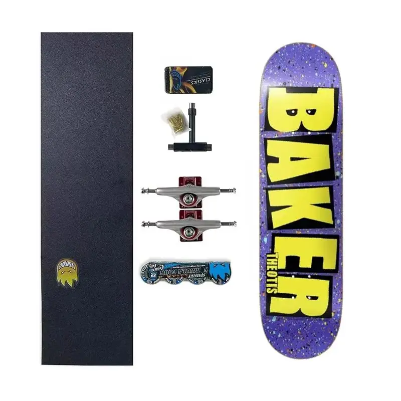 BAKER skateboard complete sets 100% Canada North America maple 7 ply cold pressing decks double rocker 7.75 8.0 8.25 8.5 inch s
BAKER skateboard complete sets 100% Canada North America maple 7 ply cold pressing decks double rocker 7.75 8.0 8.25 8.5 inch s