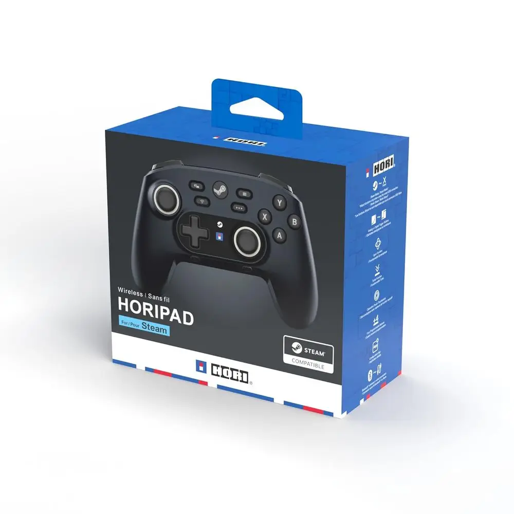 Wireless Gamepad for Steam, Night Black Pro Controller
Wireless Gamepad for Steam, Night Black Pro Controller